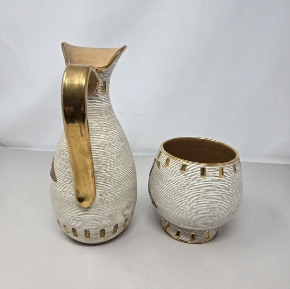 Fratelli Fanciullacci Italian Pottery 2 Pieces